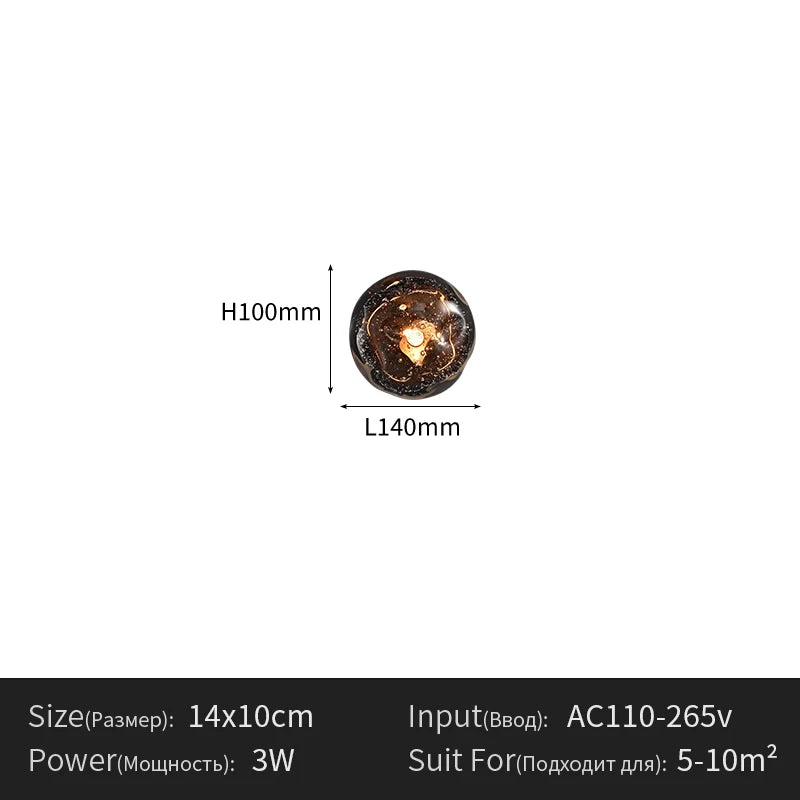 2026 Menvix Nordic Modern Design Bedroom Bedside Wall Lamp Creative Living Room Background Wall Decoration Corridor Wall Lamp