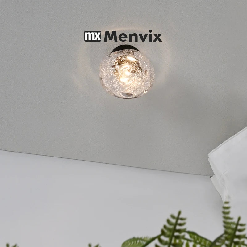 2026 Menvix Nordic Modern Design Bedroom Bedside Wall Lamp Creative Living Room Background Wall Decoration Corridor Wall Lamp