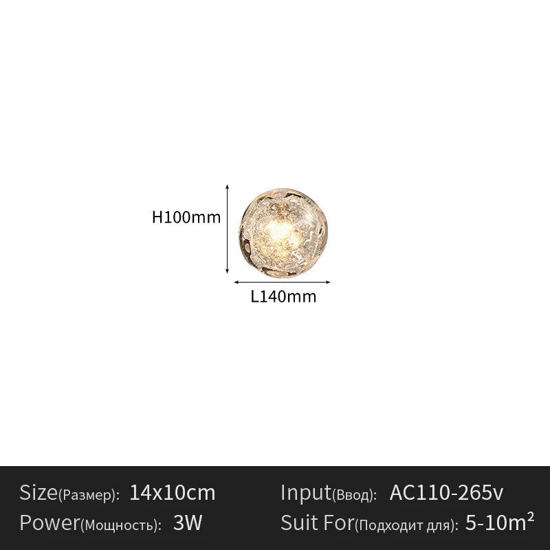 2026 Menvix Nordic Modern Design Bedroom Bedside Wall Lamp Creative Living Room Background Wall Decoration Corridor Wall Lamp